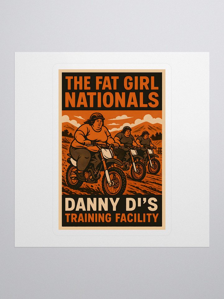 Fatty Natty Sticker product image (1)