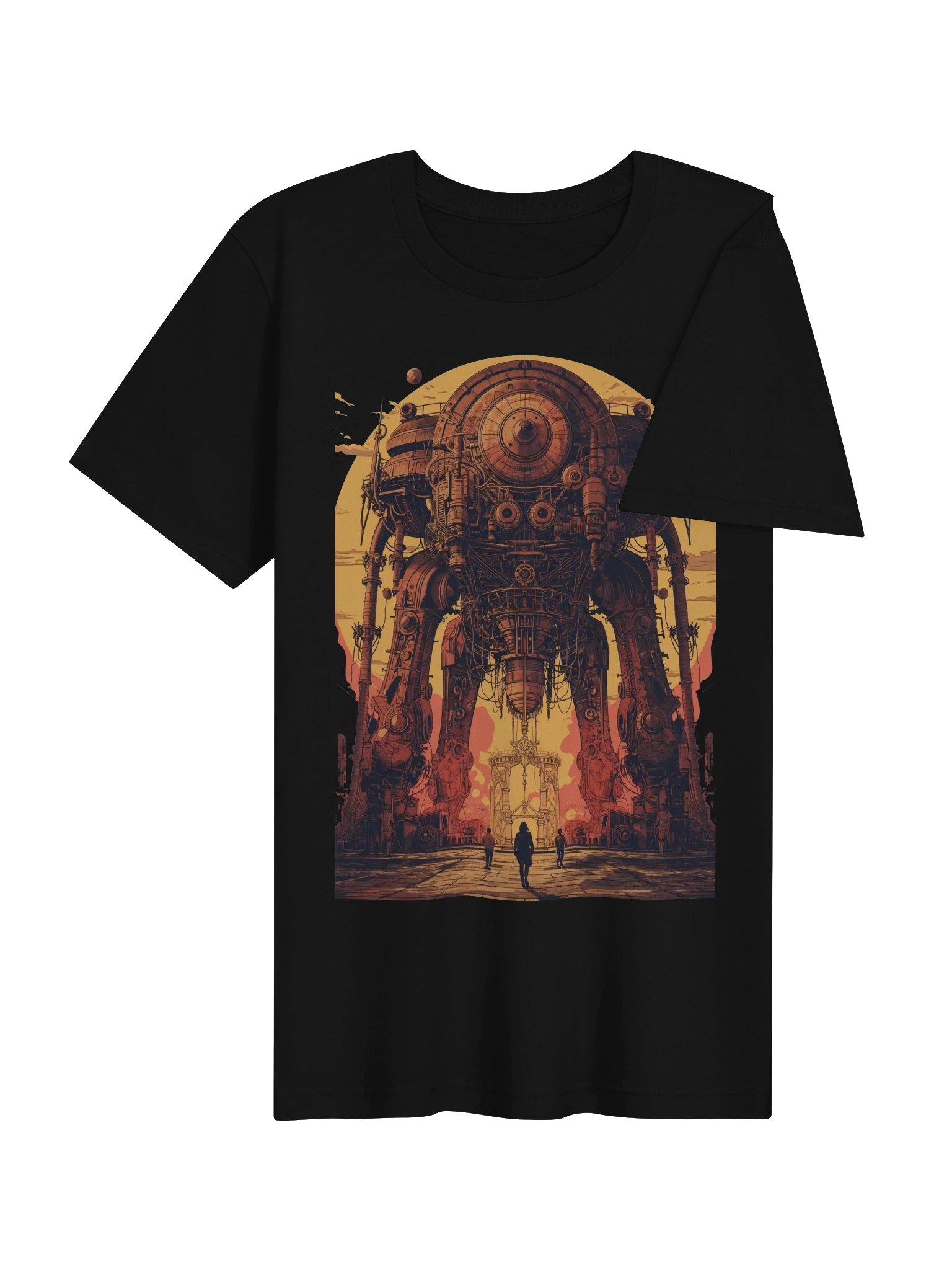 Sunset Mecha Giant Lightweight T-Shirt product image (7)