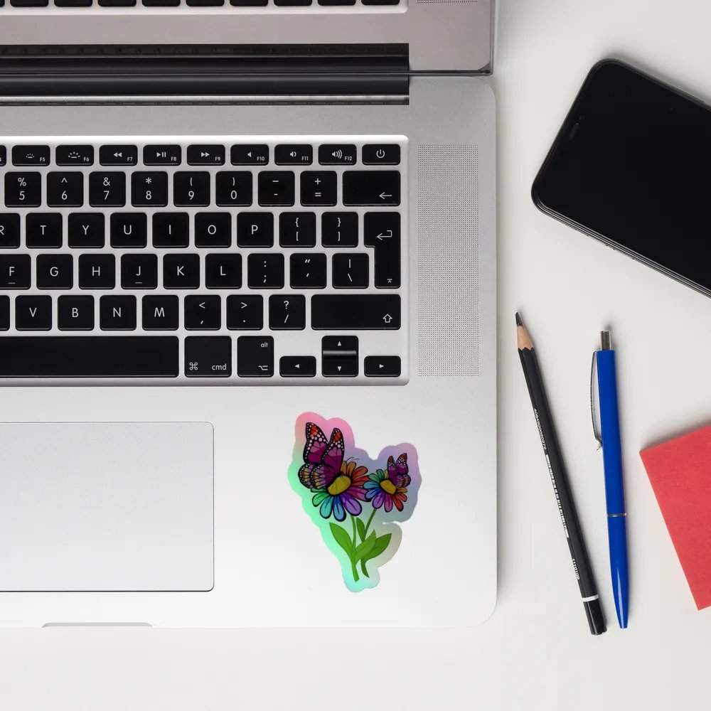 Lesbian Butterflies Sticker product image (12)