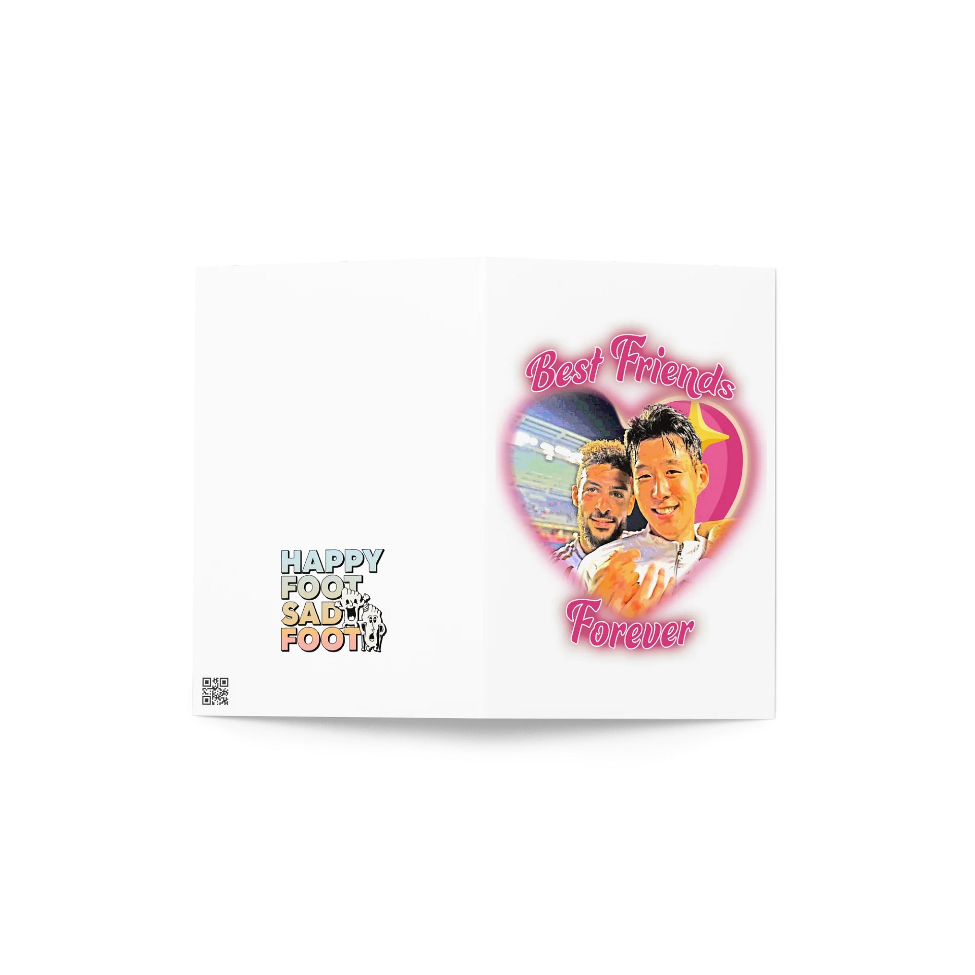 Son Heung-min / Denis Bouanga BFF Greeting Card product image (4)