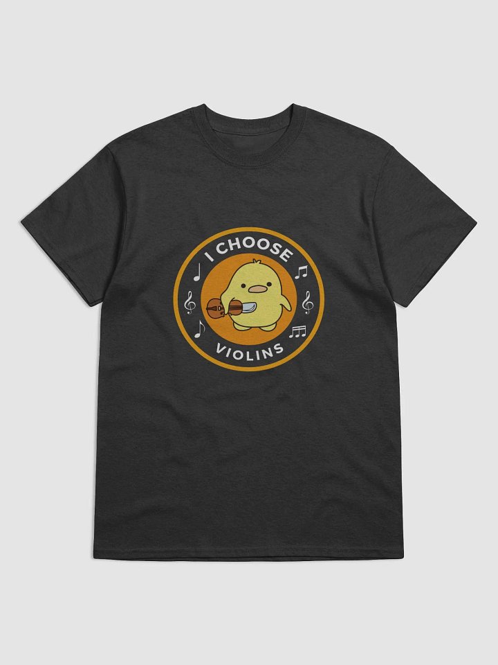 I choose violins Gildan Heavyweight T-Shirt product image (12)