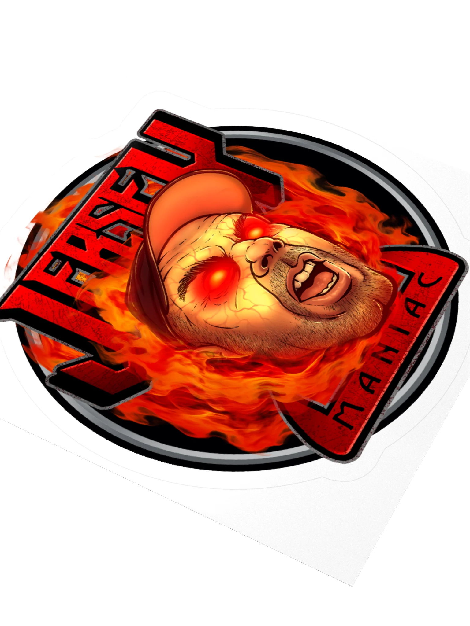Angry Maniac Sticker product image (3)
