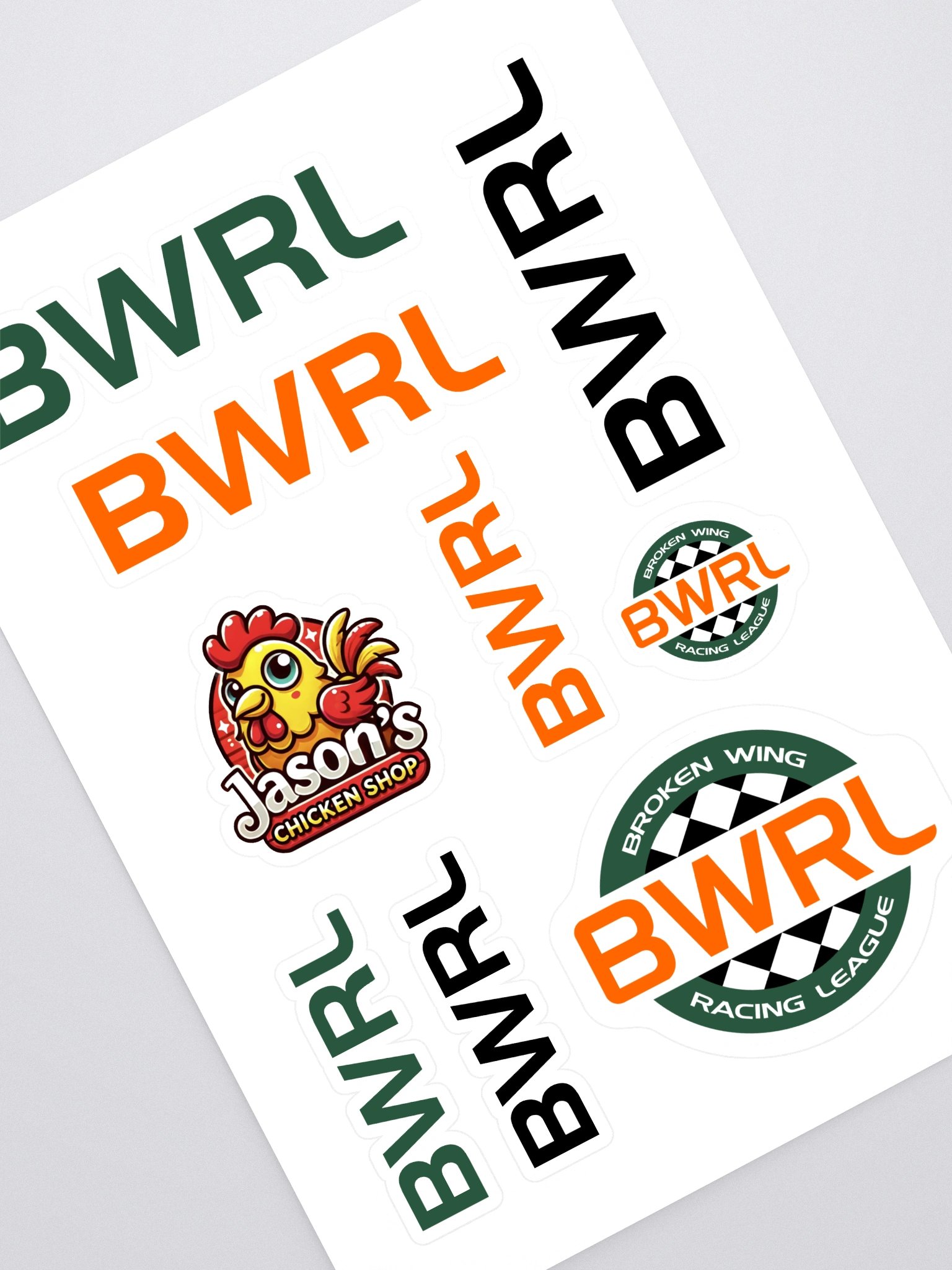 BWRL Sticker Sheet product image (1)