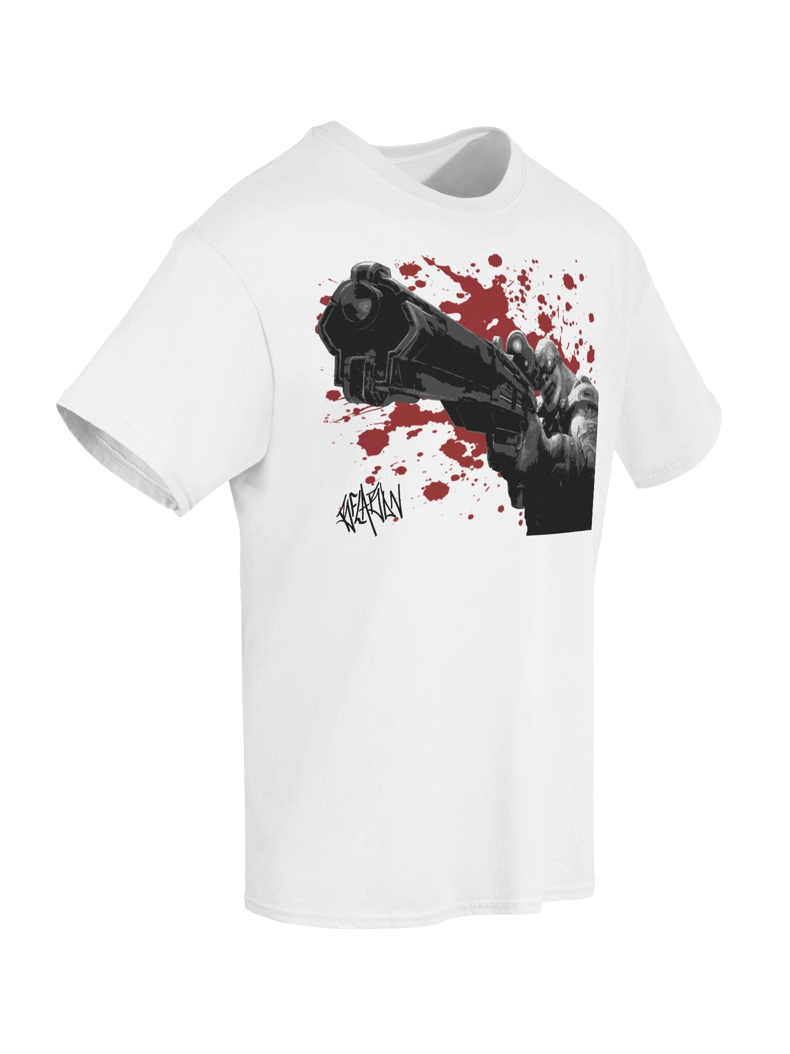 Sniper painting tee (White) product image (8)