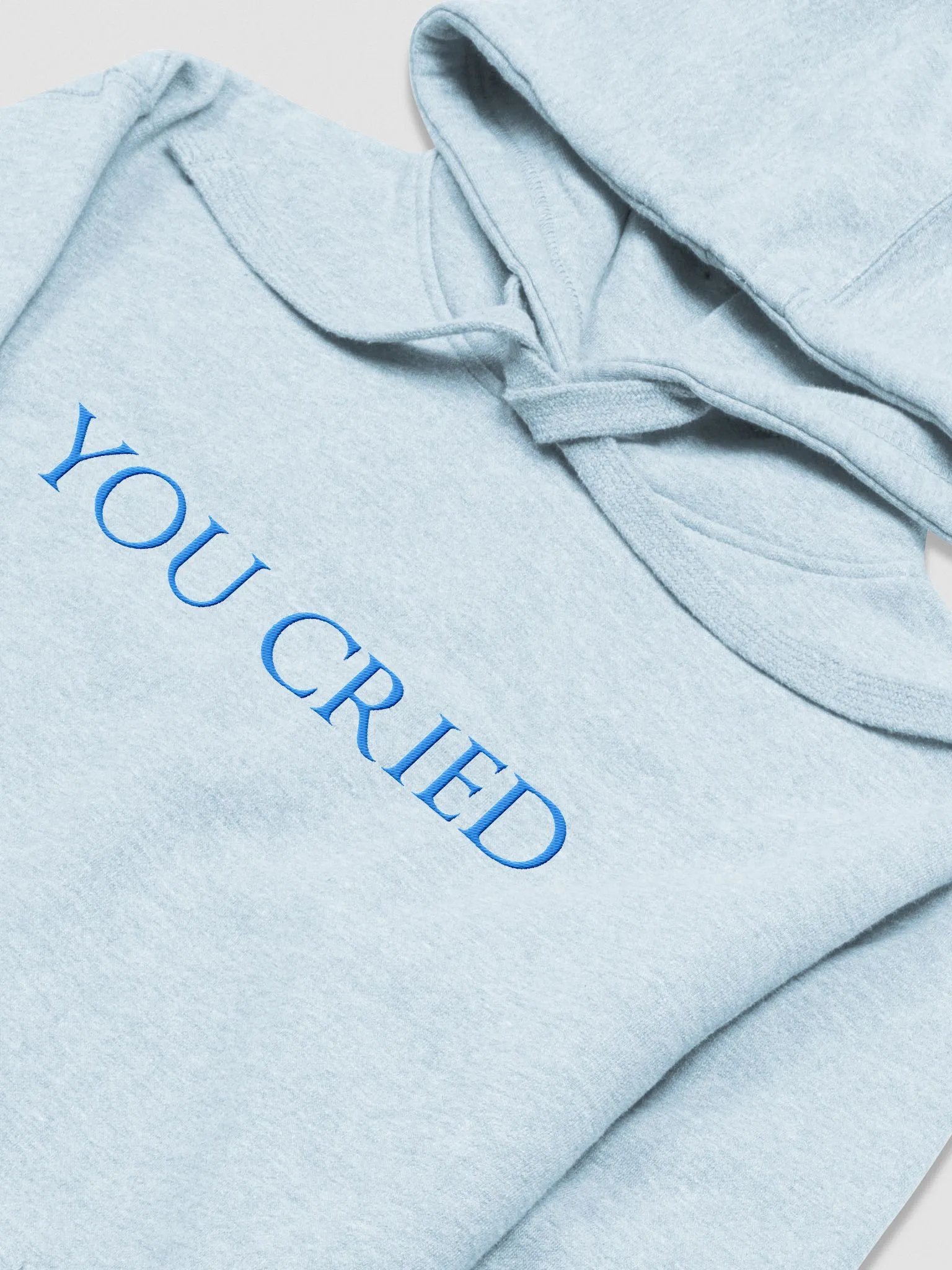 YOU CRIED Embroidered Hoodie product image (7)