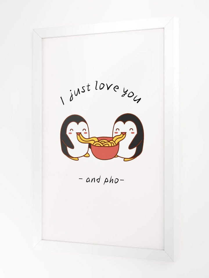 Penguin And Pho Love Frame product image (2)