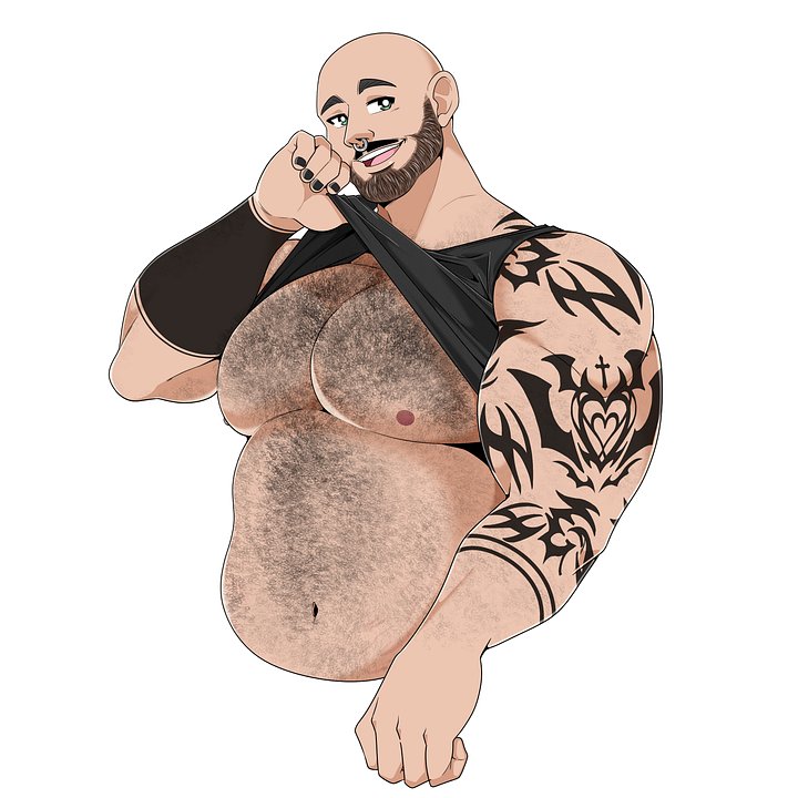 Hairy Babe Sticker product image (1)