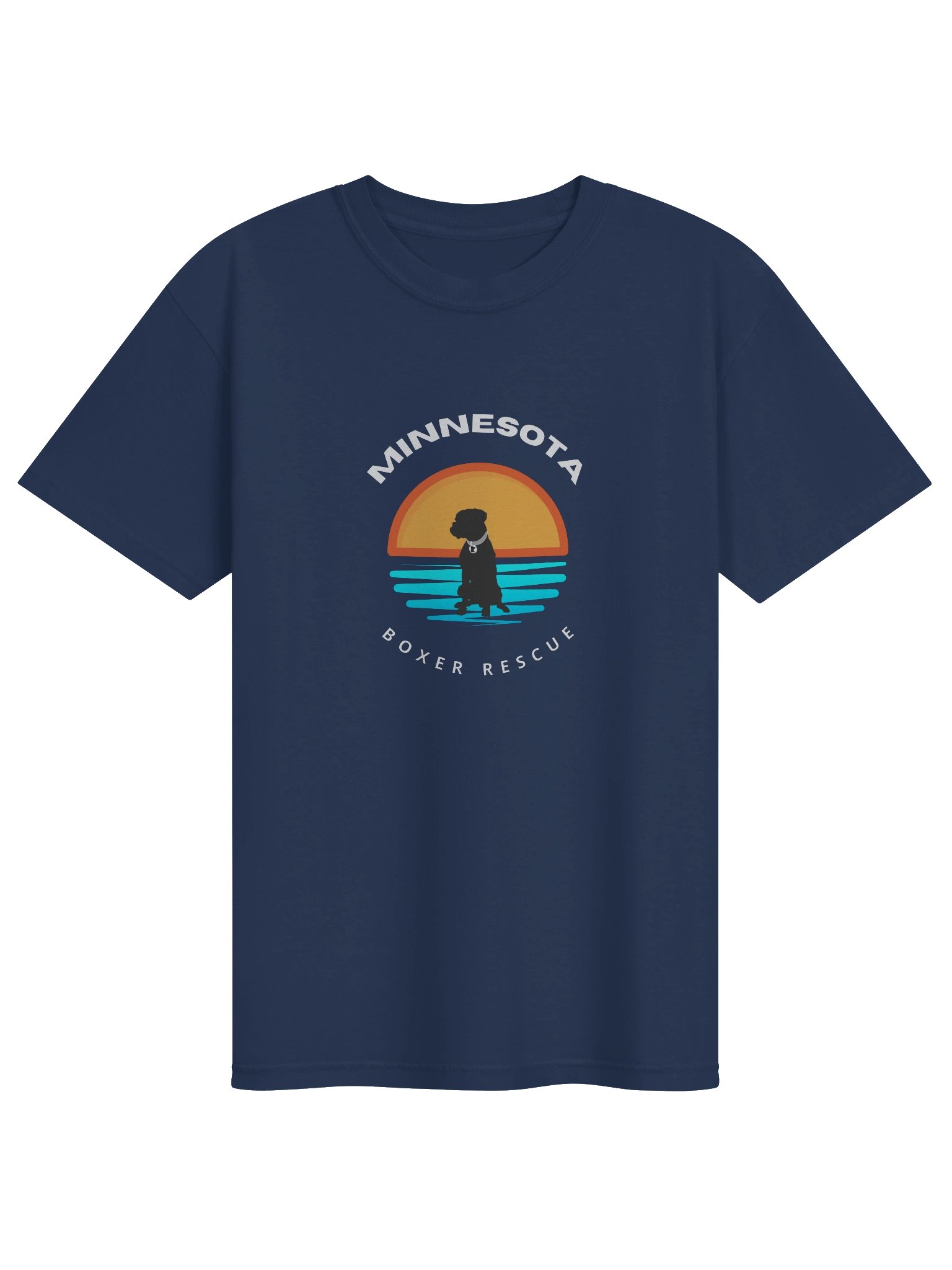 MNBR Sunset Large Logo Crew Neck - Dark w/White Logo product image (1)