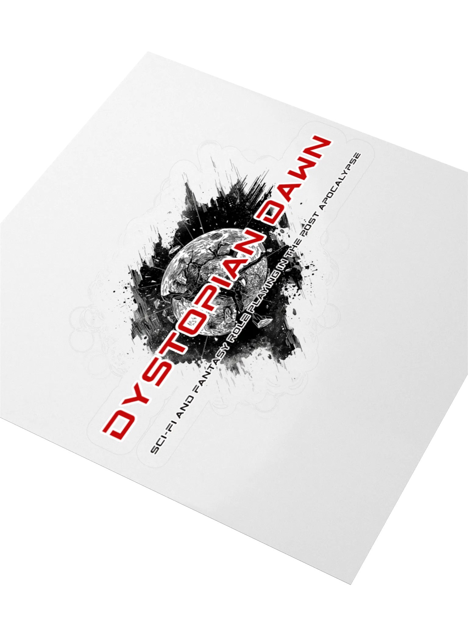 Dystopian Dawn - The Sticker (v1) product image (3)