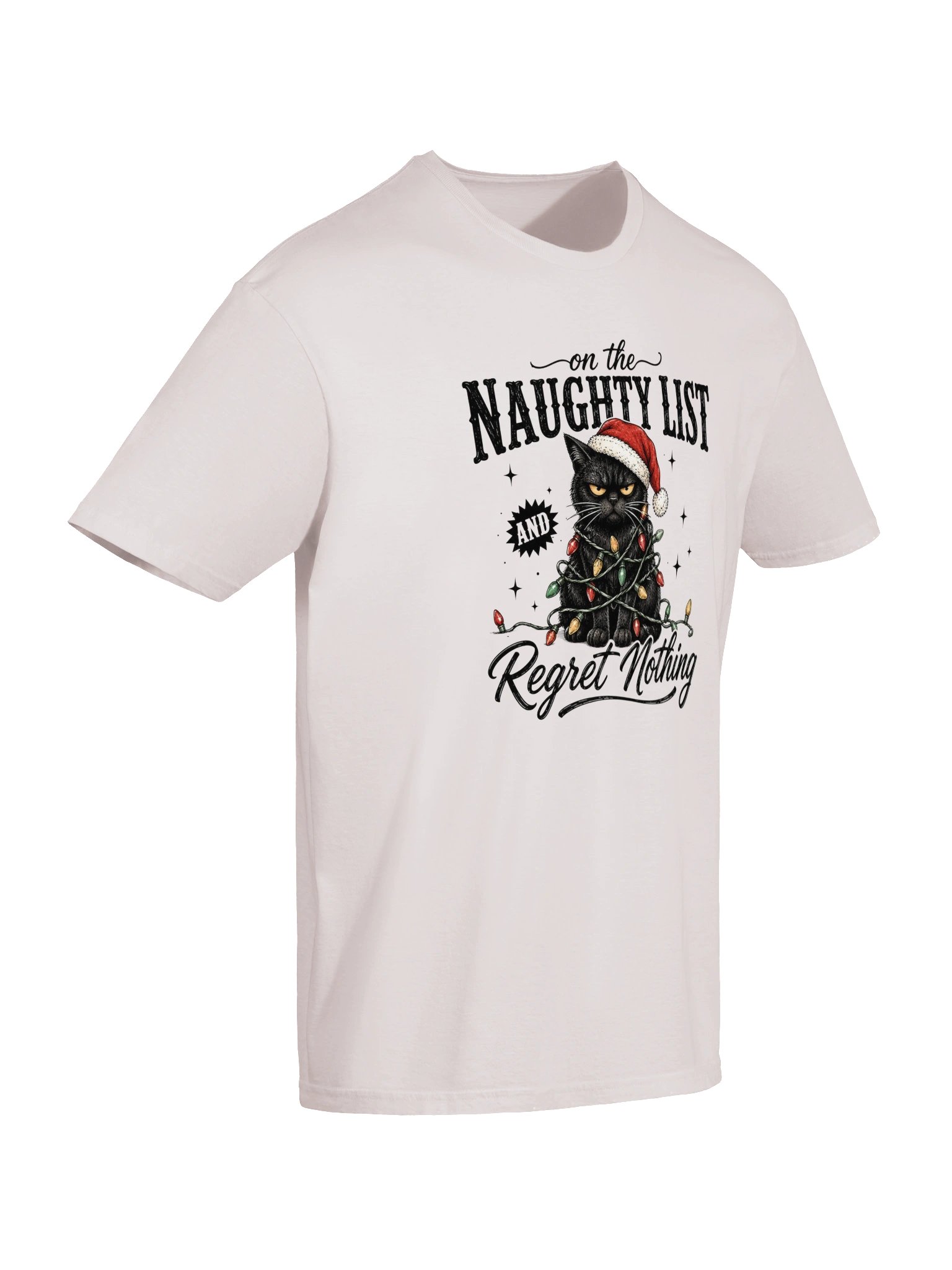 On the Naughty List & Regret Nothing T-Shirt product image (6)