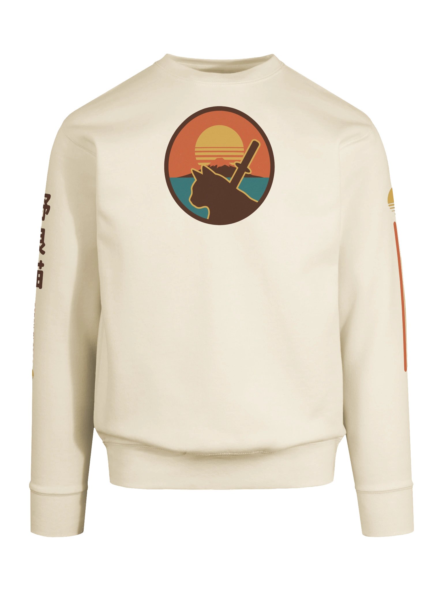 THE STRAY ROAD Crewneck — Bone product image (8)