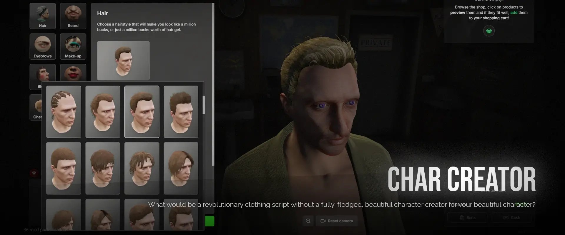Clothing & Appearance / Filters & Char Creator [ QB / ESX / QBOX ] product image (5)