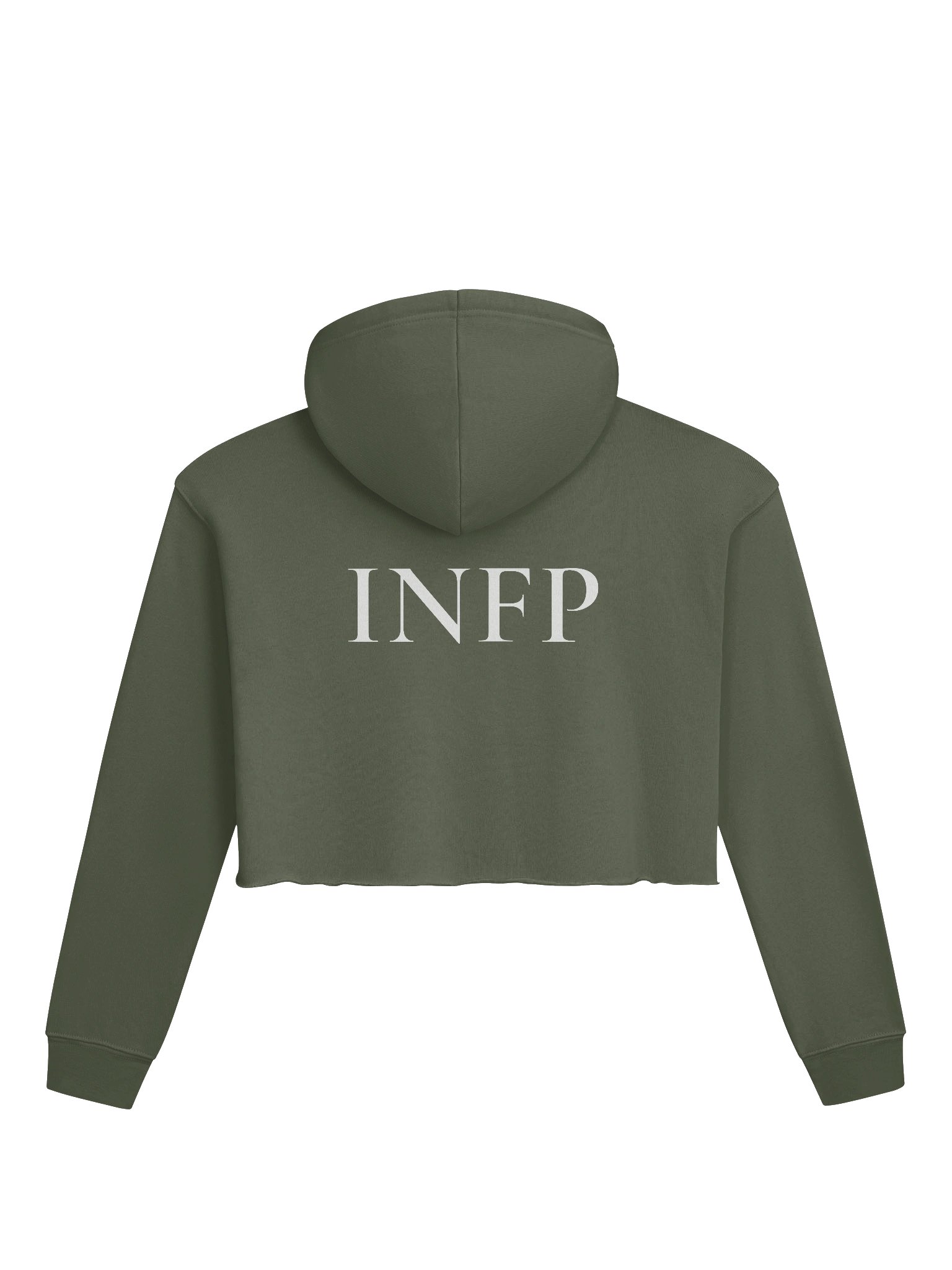 INFP Women’s Crop Hoodie – The Mediator | 77Scenarios product image (4)