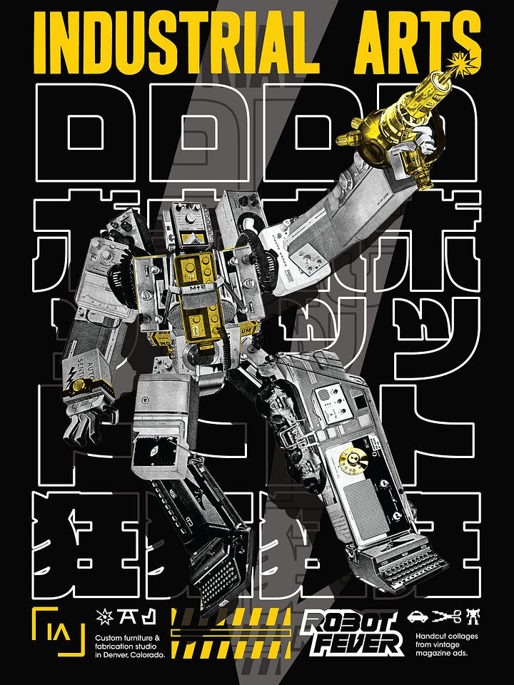 Jeremy Grant "Robot Fever" tee product image (2)