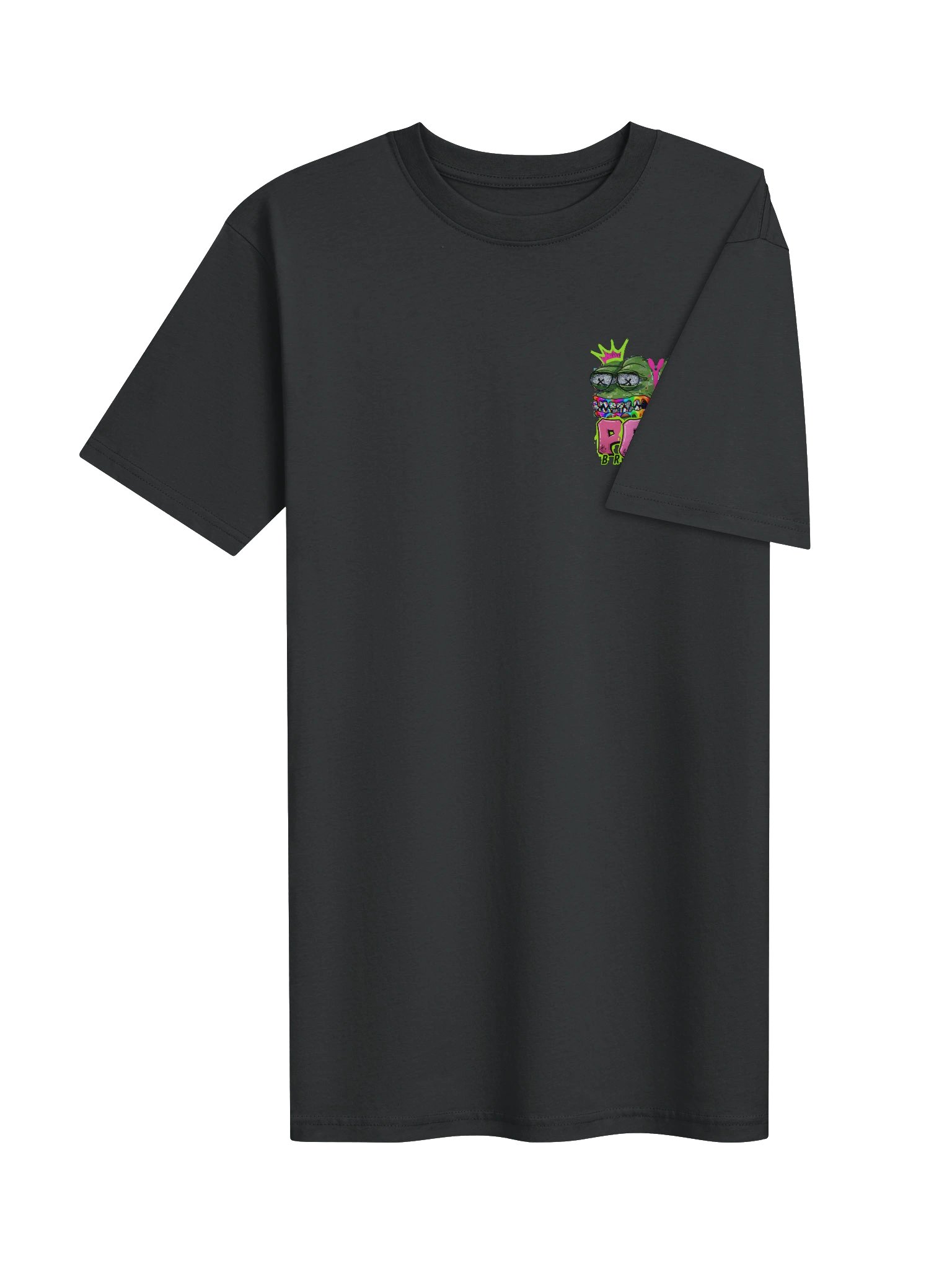 PEPE Brain Rot Crown Tee product image (4)