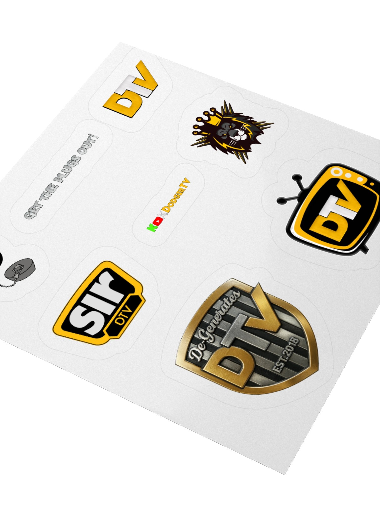 DTV Sticker Collection product image (12)