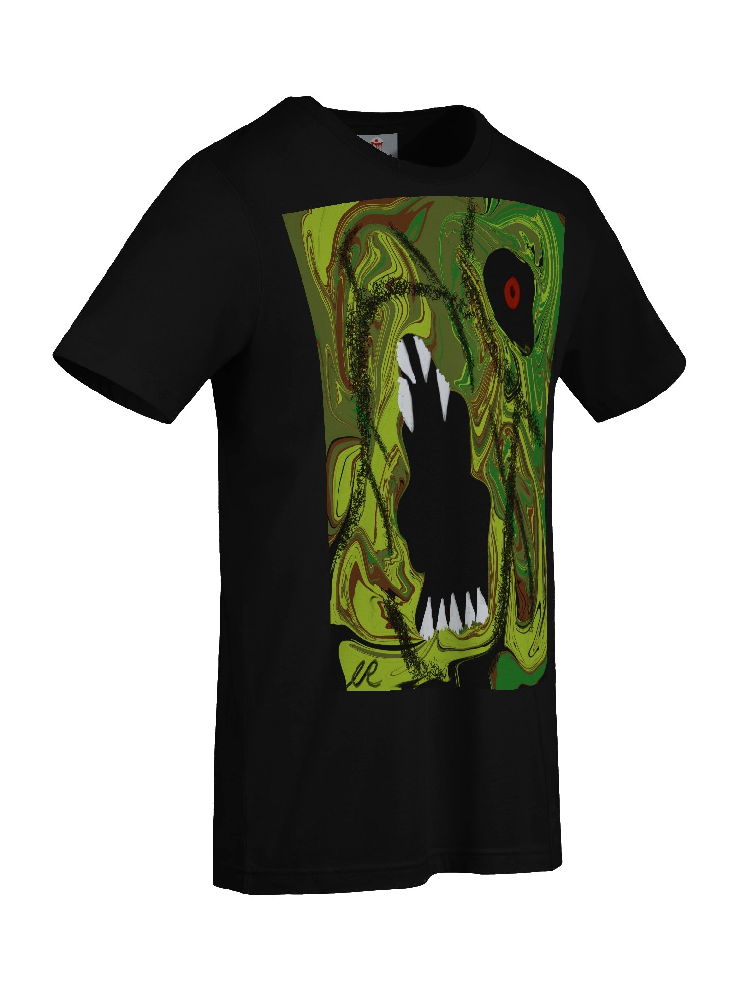 Marbled Swirl & Noir — Graphic Tee product image (9)