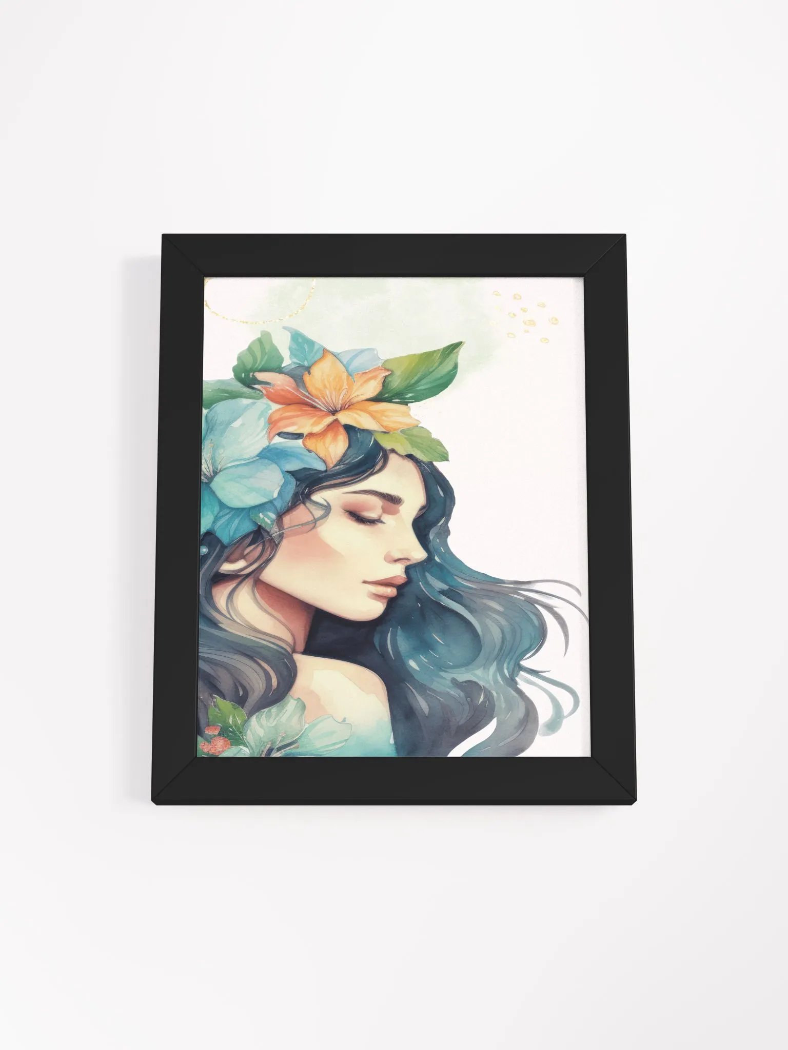 Floral Serenity Framed Poster product image (13)