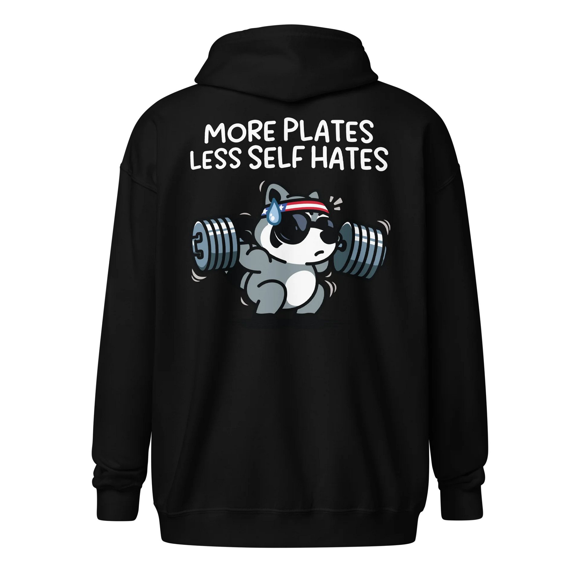 More Plates Zipper Hoodie product image (2)