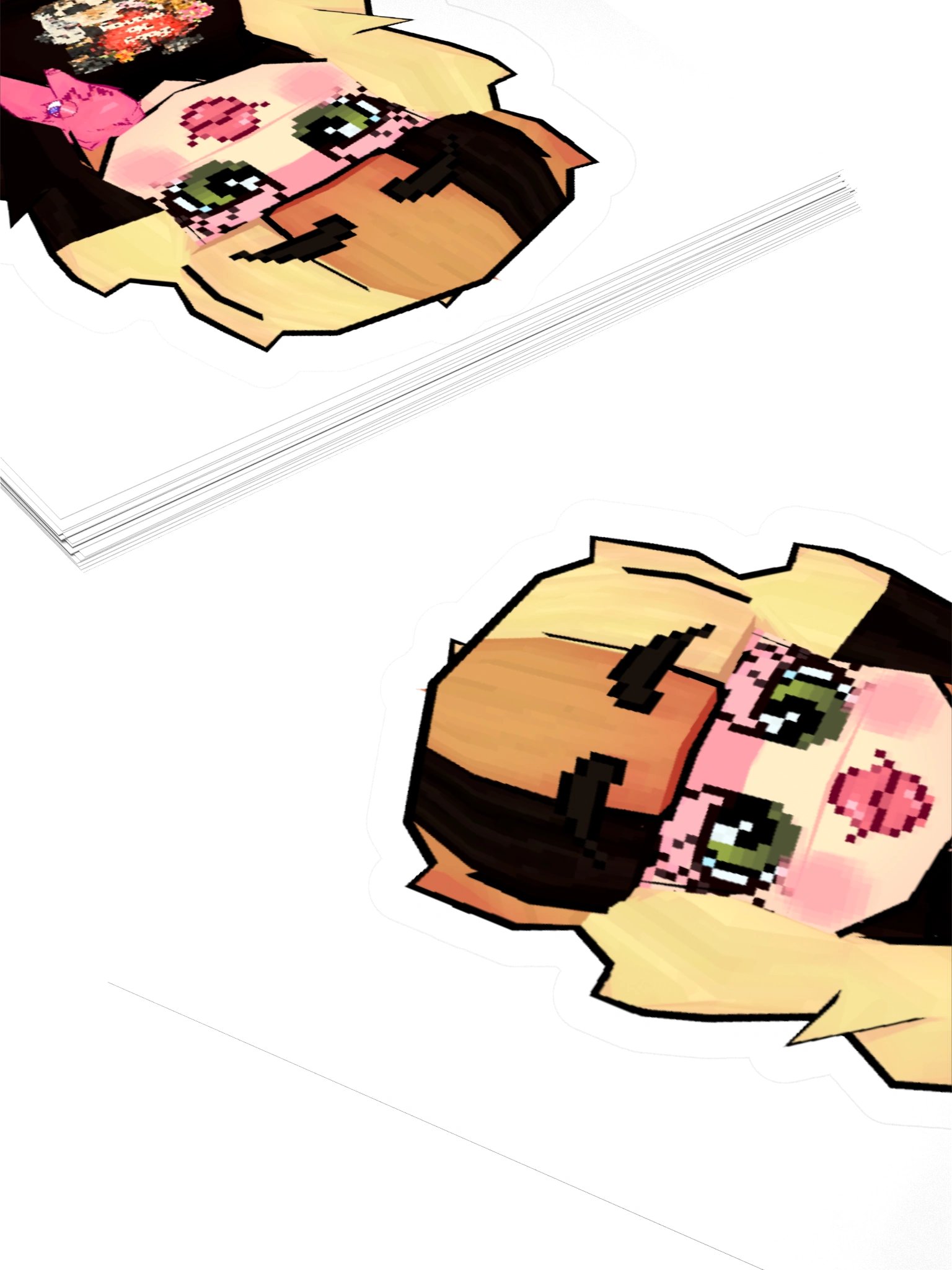 Lil Babe Blue Avatar LowPoly product image (4)