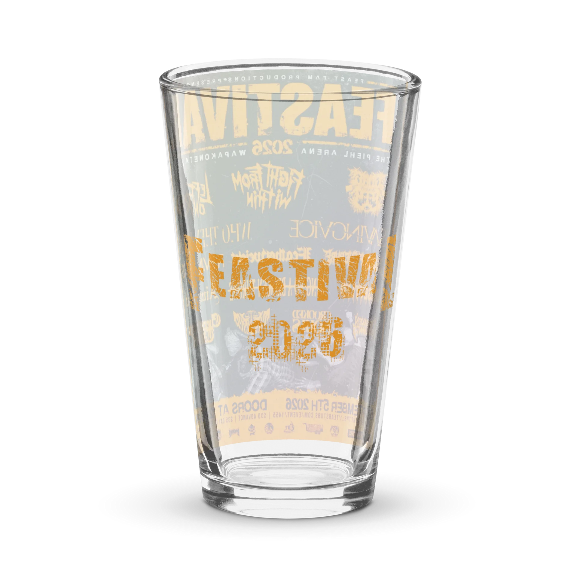 Feastival 2026 Pint Glass product image (4)