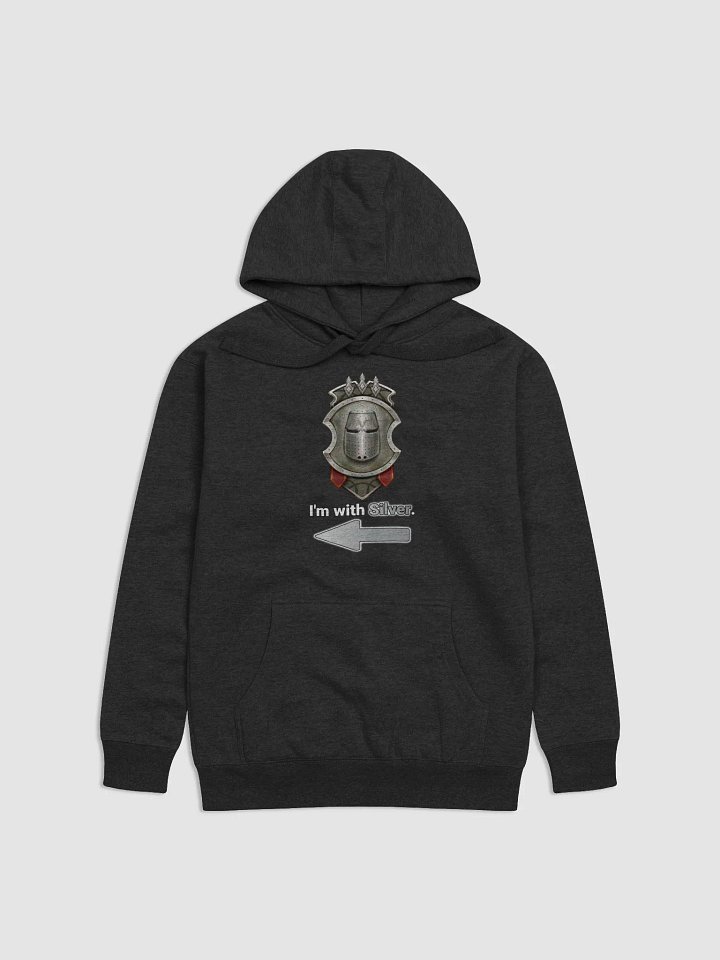 I'm With Silver Hoodie product image (1)