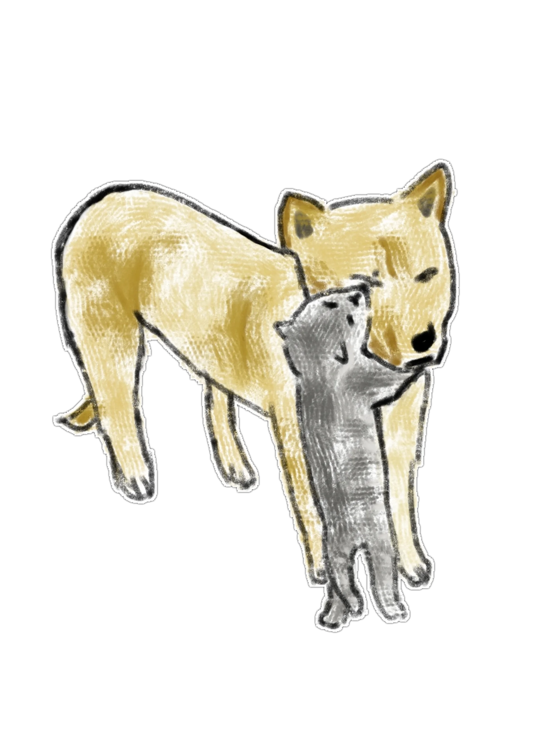15 Hand-Drawn Animal Friends PNG Clipart Bundle product image (2)