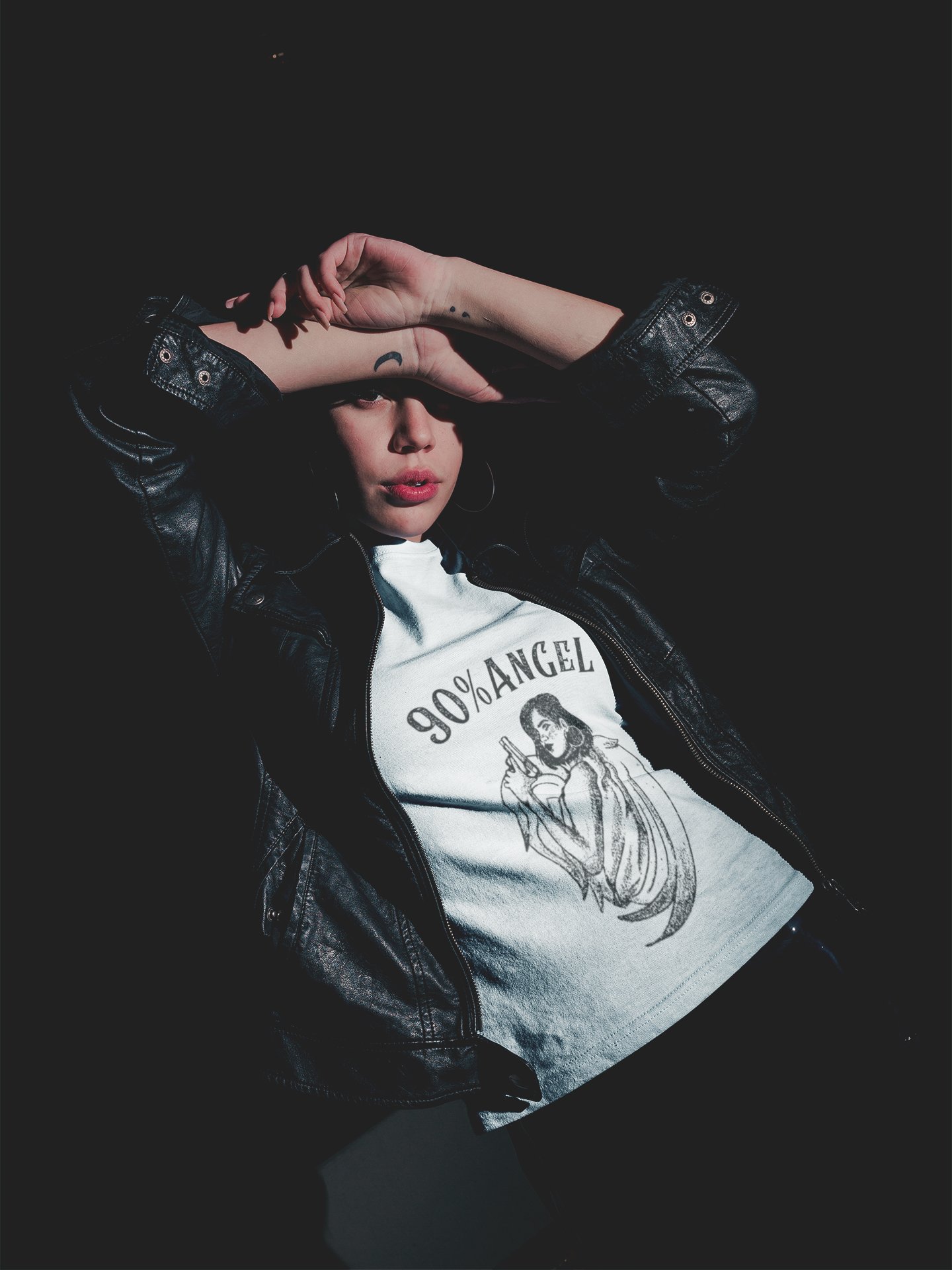 Womans Supersoft 90% Angel Tee product image (2)