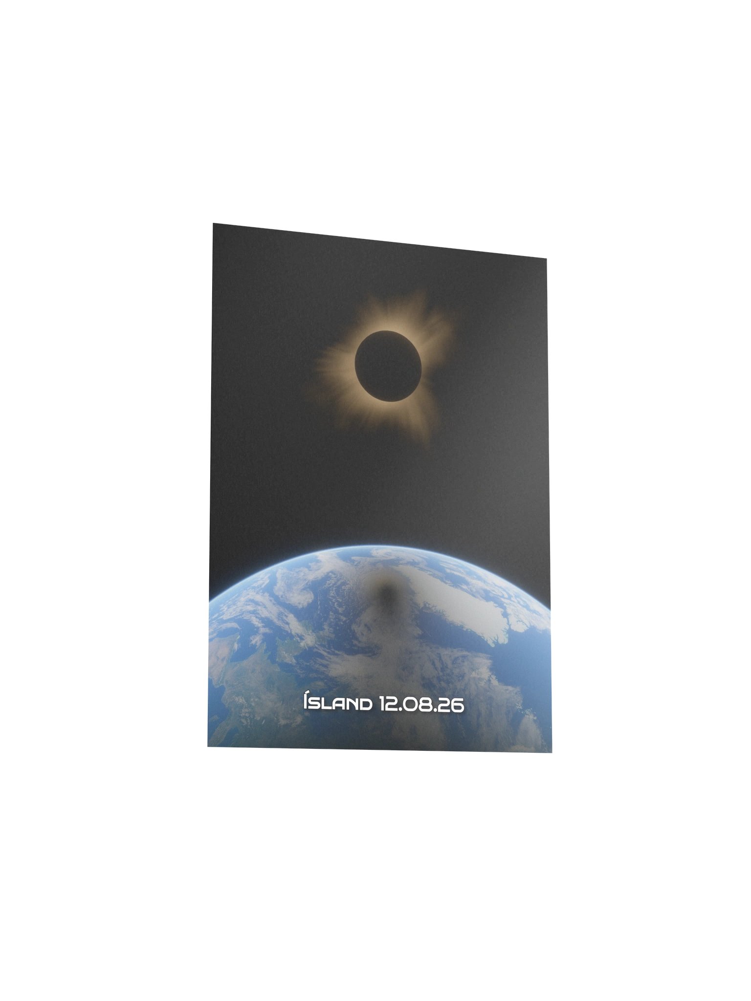 Solar Eclipse Poster - Iceland product image (3)