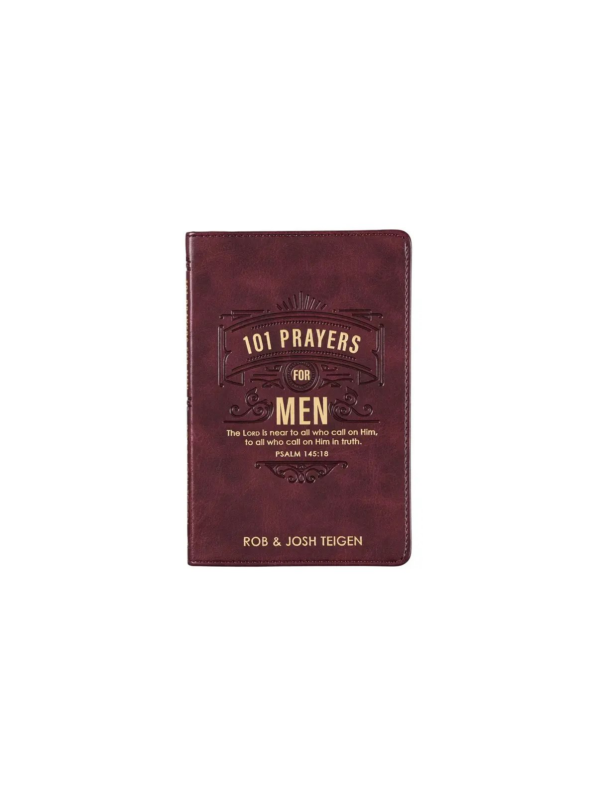 101 Prayers for Men | Premium Faux Leather Prayer Book product image (1)
