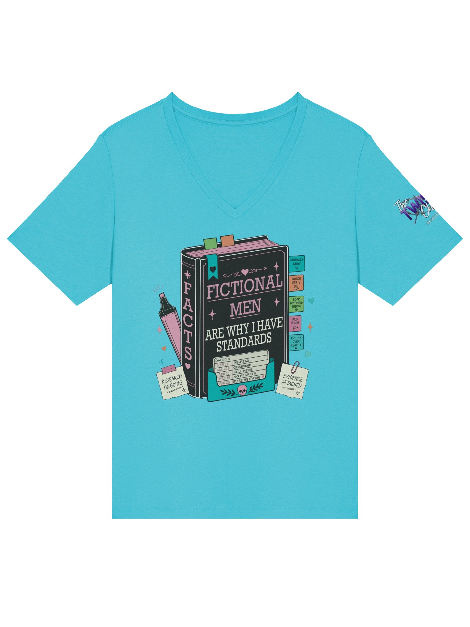 Fictional Men (Women's V-Neck) product image (47)