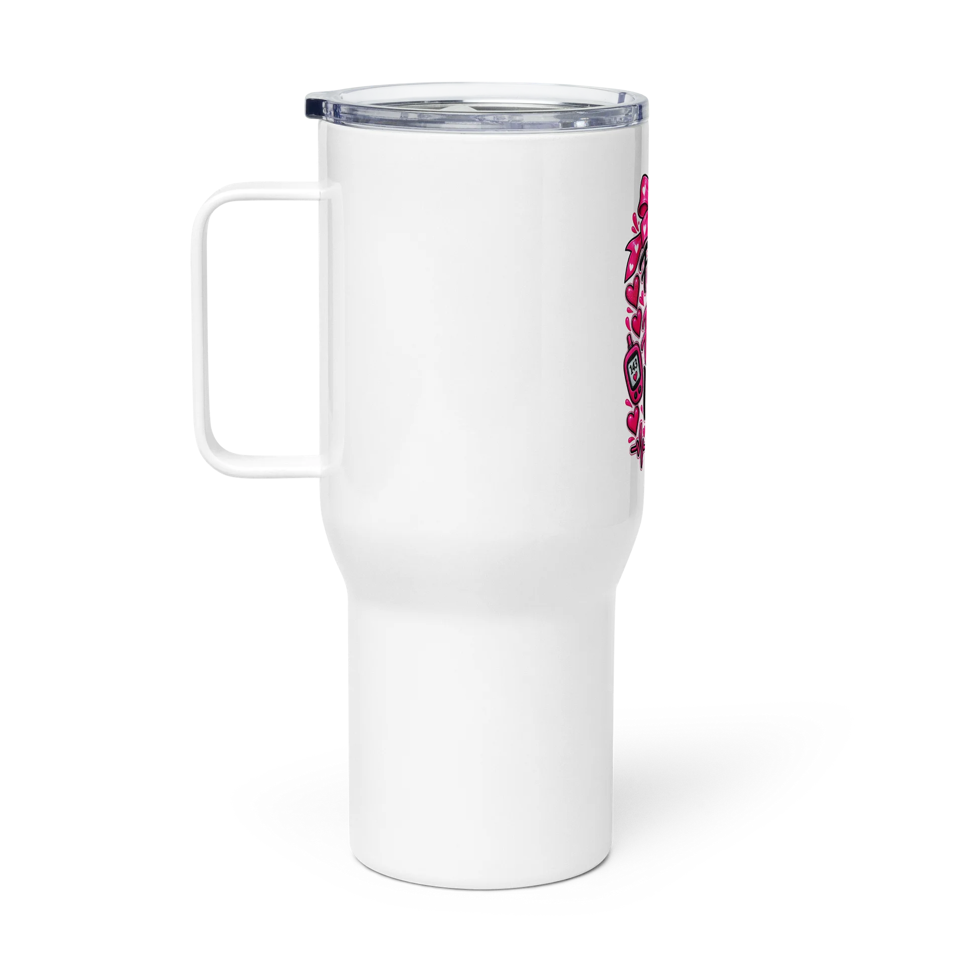Fueled by Faith & Insulin Travel Mug product image (1)