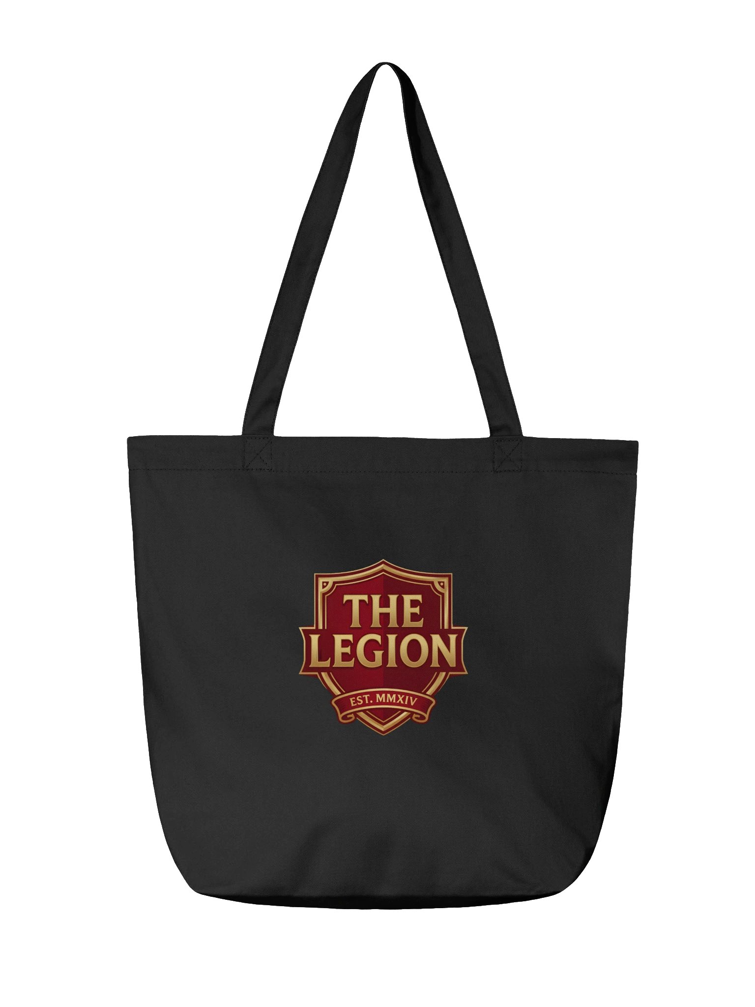 Two Knights Black Eco Tote Bag product image (2)