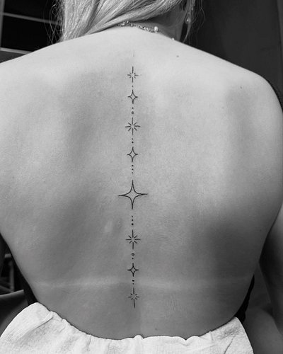 ✨between the shoulder blades #spinetattoosforwomen #opelika #auburn #alabama #tattooartists