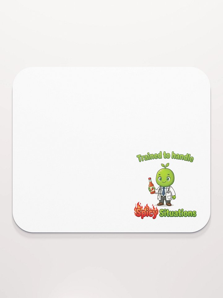 IvySprout Trained to handle Spicy Situations Mouse Pad product image (2)