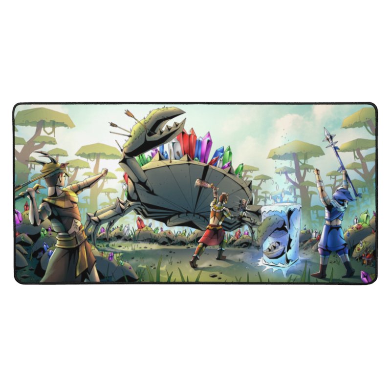 Gemstone Crab Mousepad product image (1)