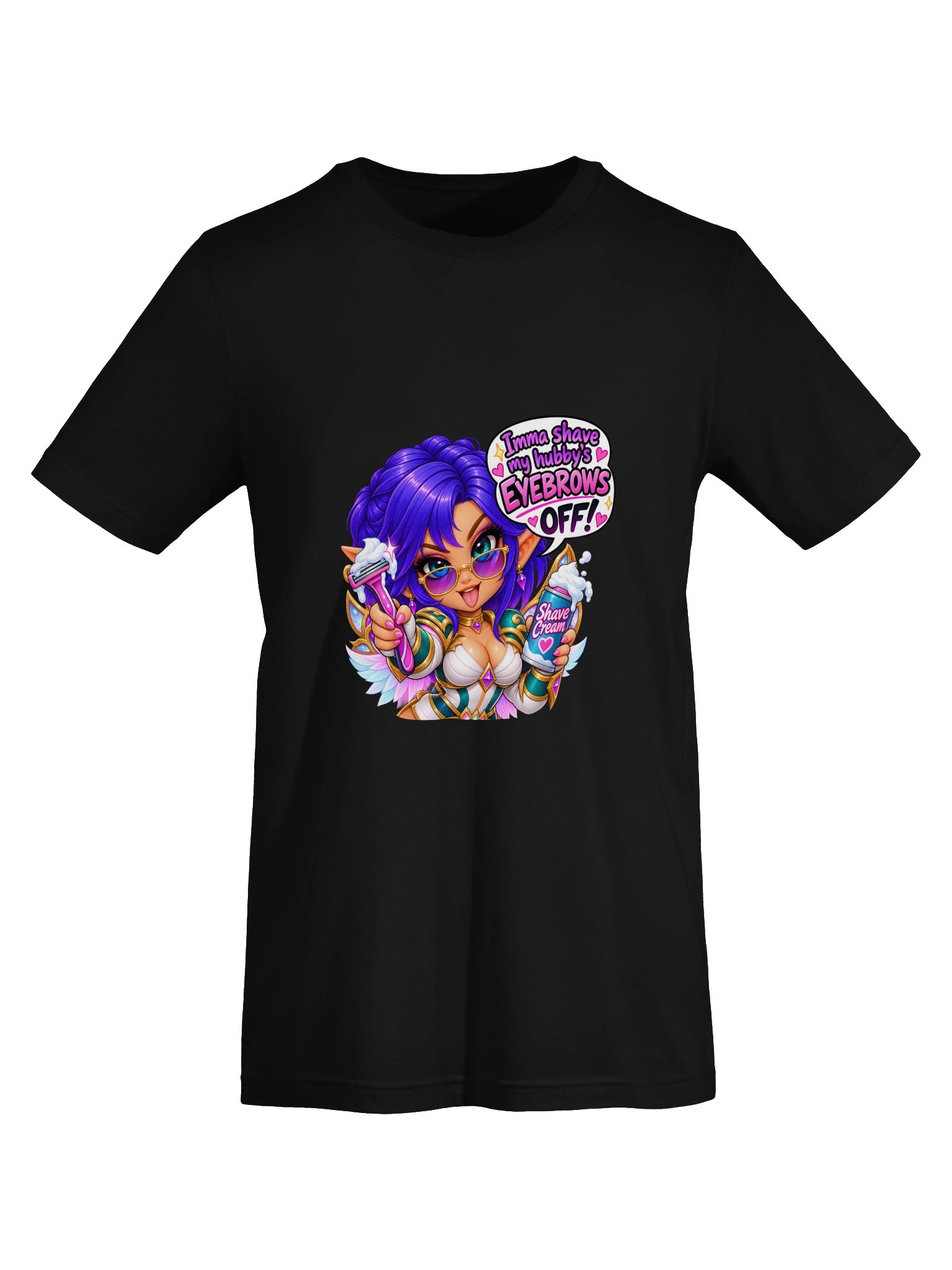 Guild Leader Quote Series - Aria shaving her husband's eyebrows - Unisex t-shirt product image (5)