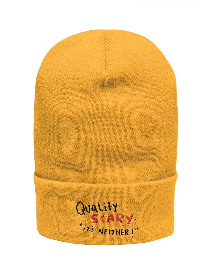 Quality Scary - It's Neither! Beanie product image (2)