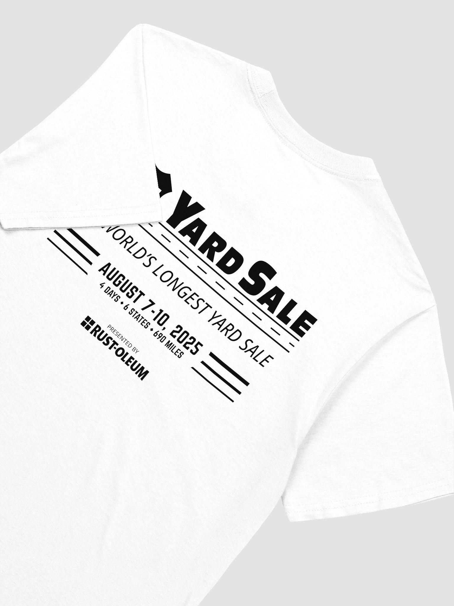 127 Yard Sale (2025) Vintage - Gildan Unisex Softstyle T-Shirt - White product image (4)