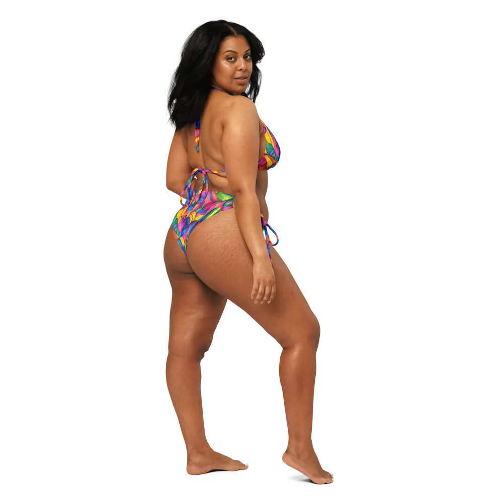 Kaleidoscope Dream All-Over Bikini Set product image (3)
