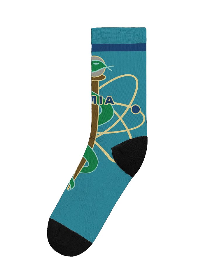 CMIA Teal Snake Socks product image (2)
