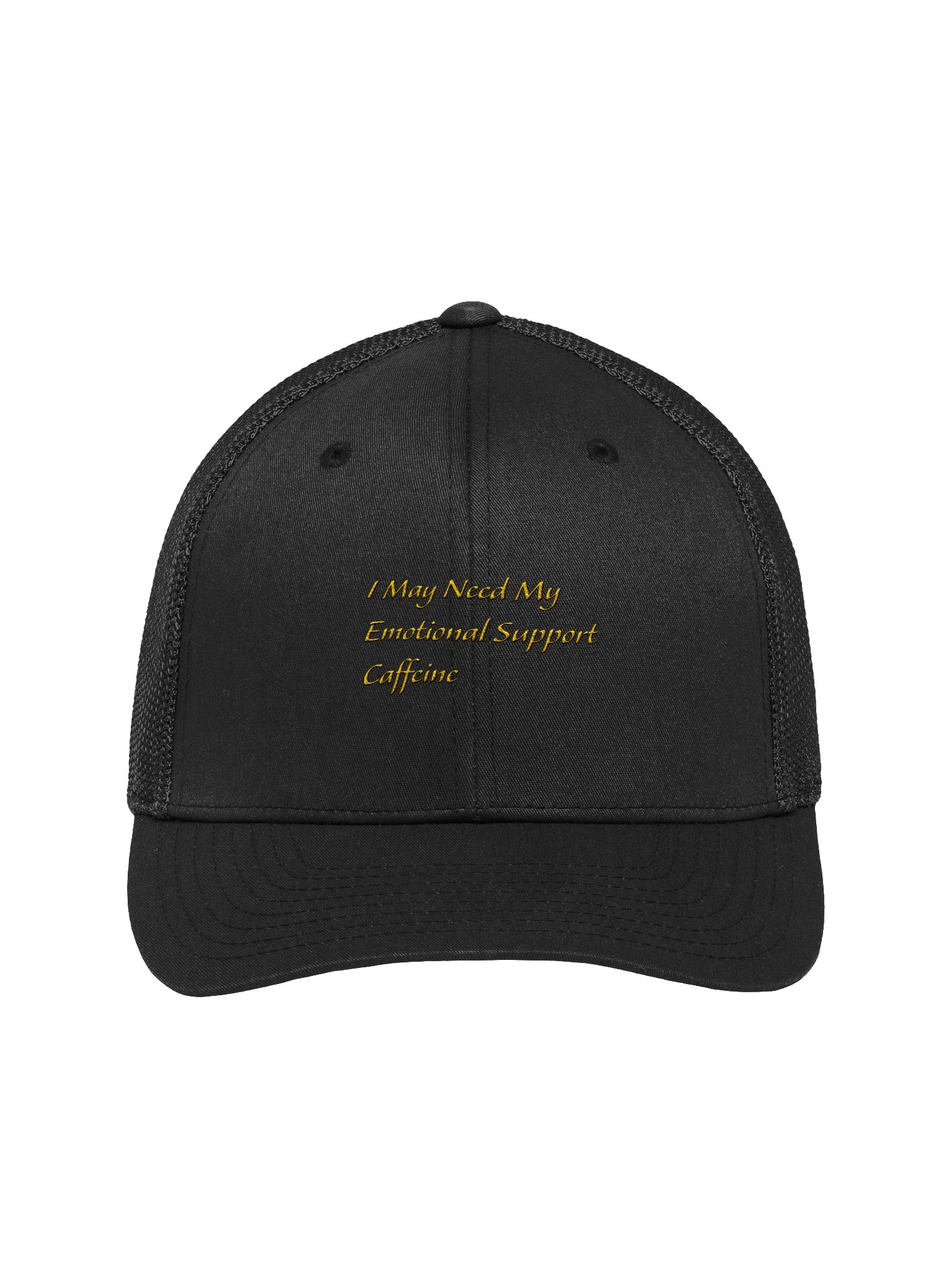 I May Need My Emotional Support Caffeine Trucker Hat product image (1)