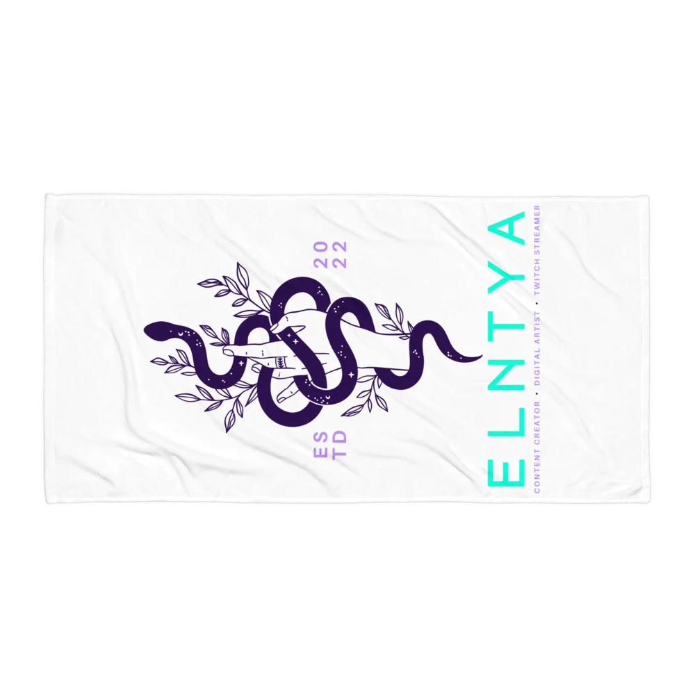 El Snek Logo Beach Towel product image (1)