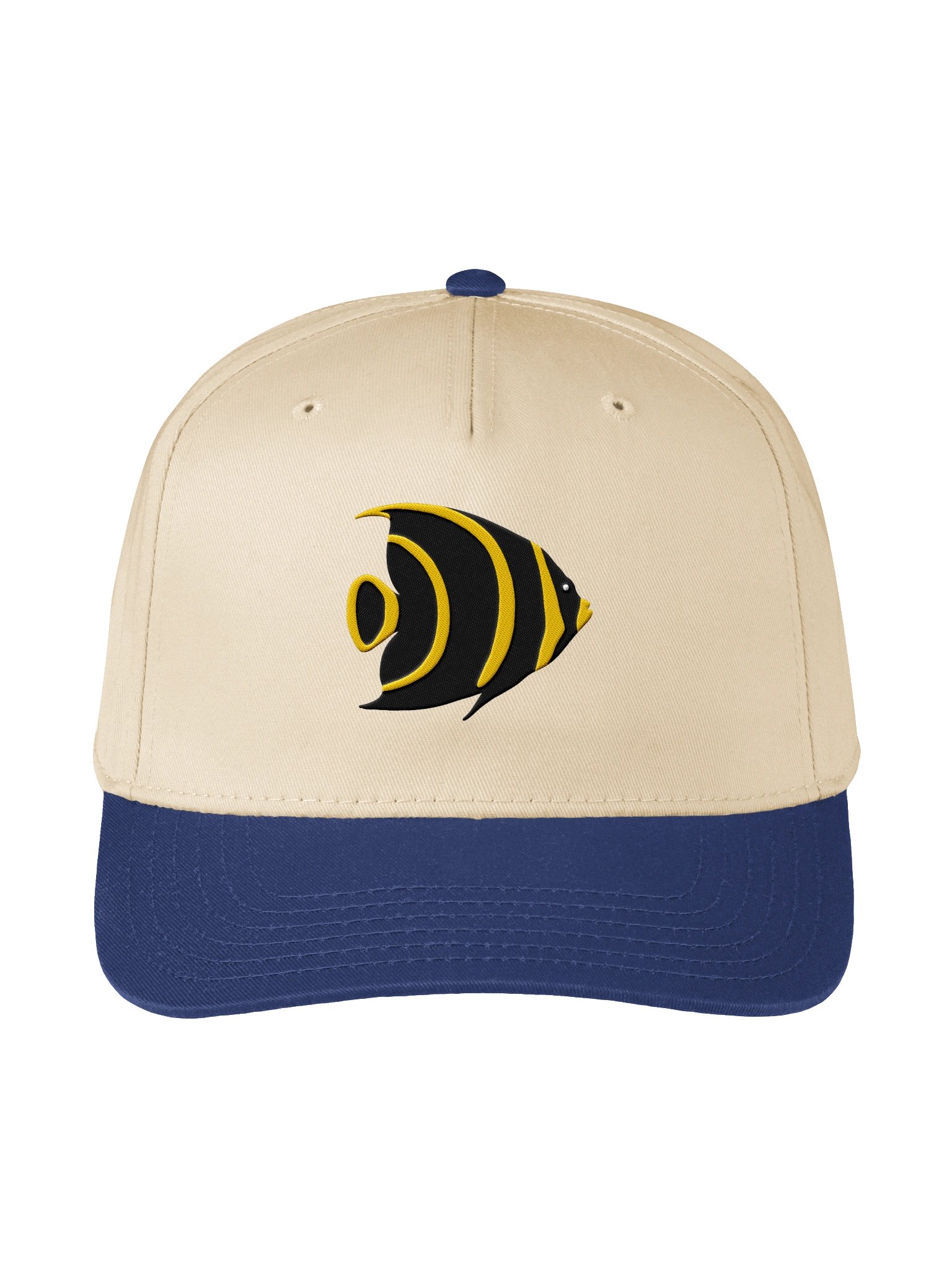 Juvenile French Angelfish Embroidered Baseball Cap | Reef Fish Hat for Saltwater Aquarium Lovers product image (25)