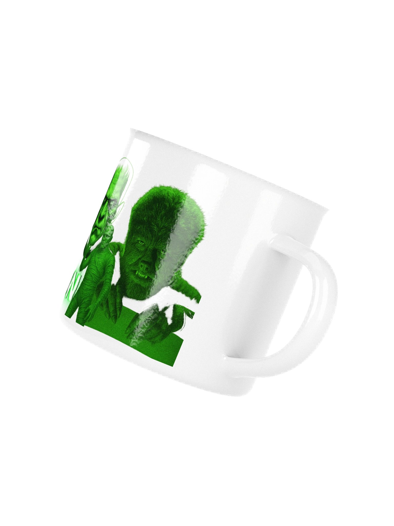 "HALLOWVISION" Enamel Mug product image (3)