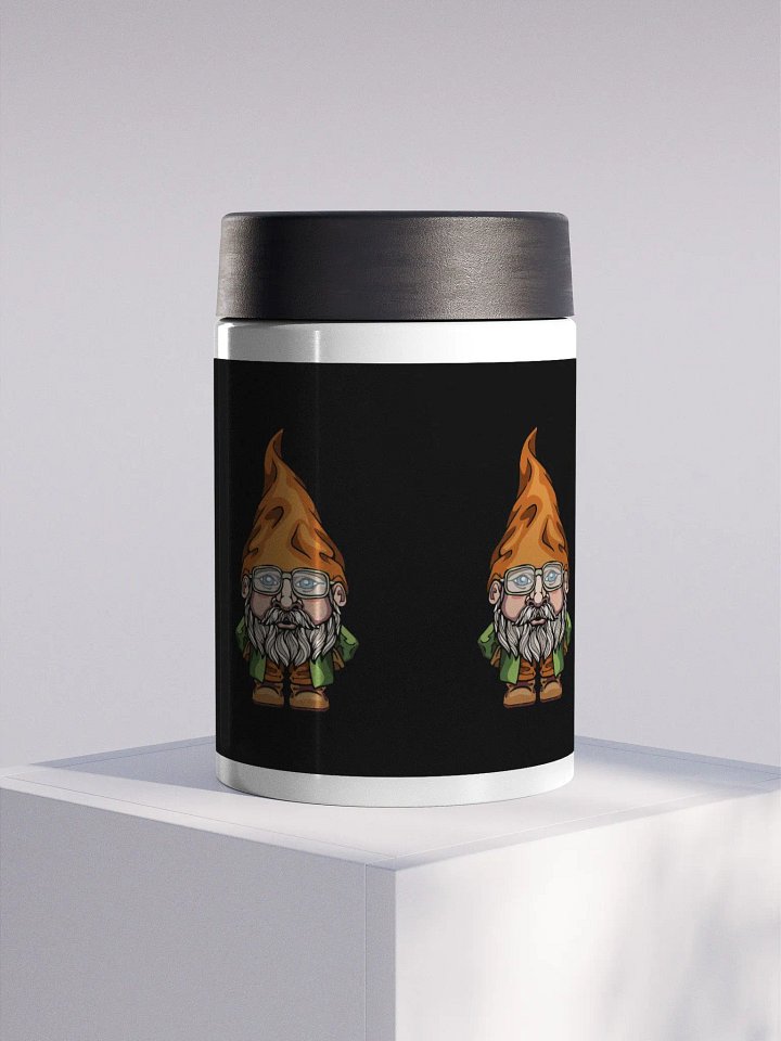 Stainless Steel Double-wall Koozie/Paintbrush Cup - Dark Background. product image (2)