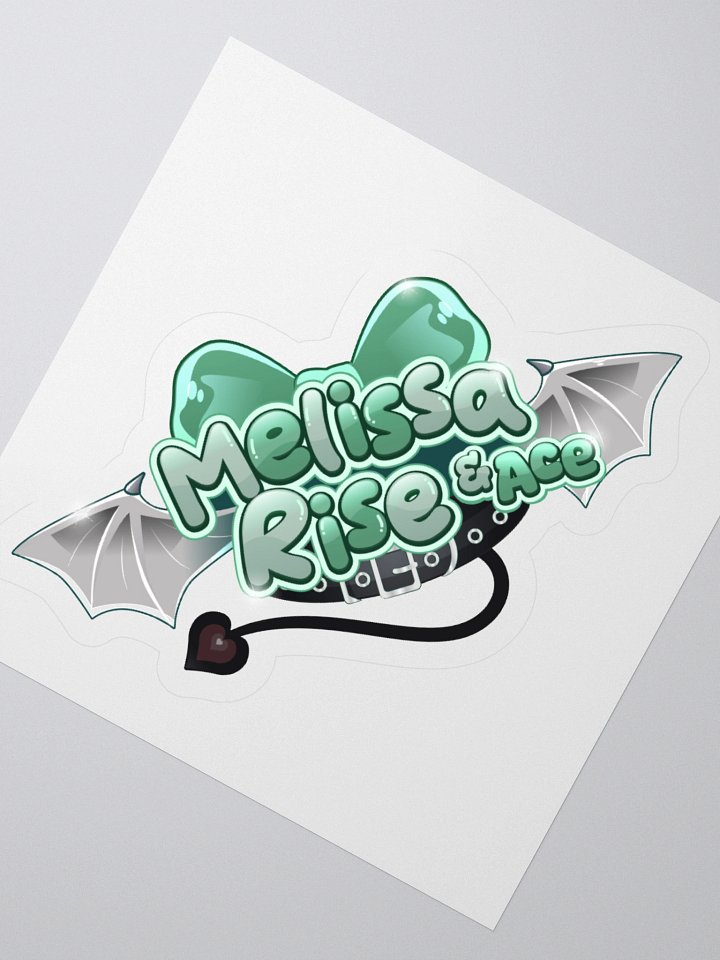 Melissa Rise & Ace Logo Sticker product image (5)