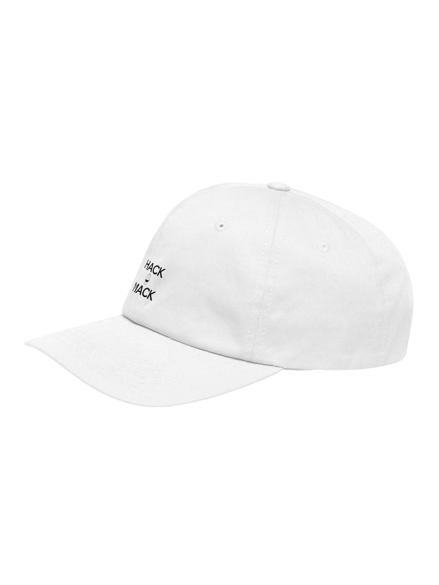Black Logo Sport Mode Circle Dad Hat product image (3)