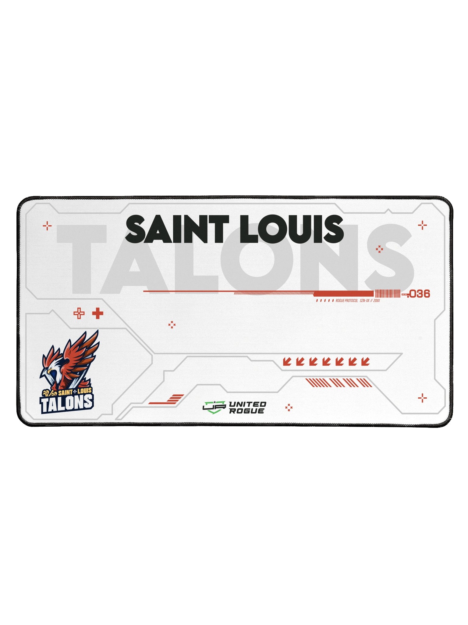 Saint Louis Talons White Desk Mat product image (1)