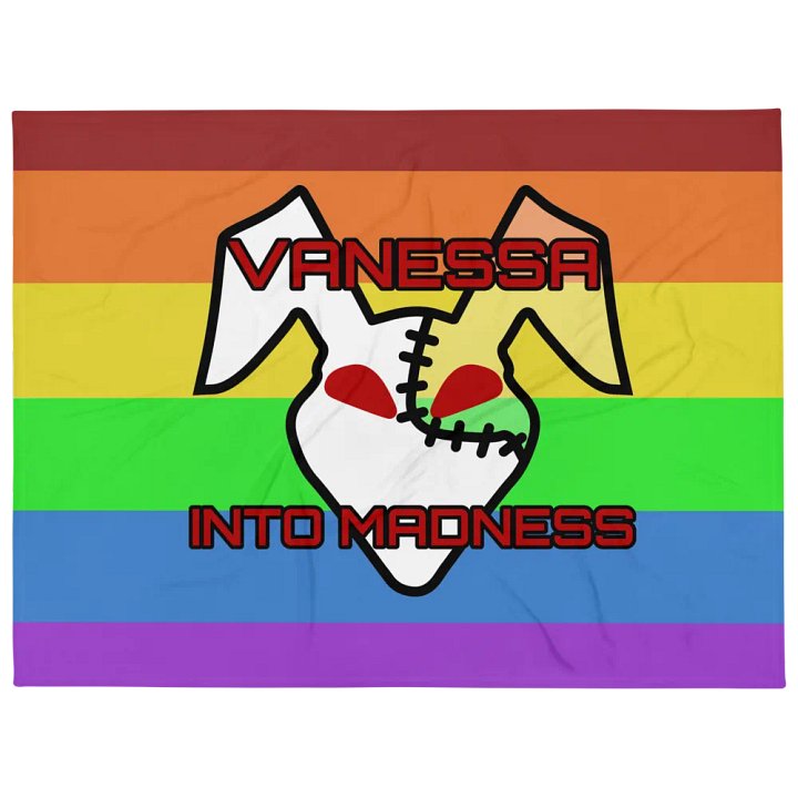 Vanessa Into Madness Rainbow Blanket product image (1)